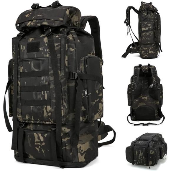 Military Tactical Backpack for Men Large Army Rucksack molle bag Hiking Daypack - Picture 1 of 7